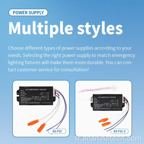 Lumière de conducteur de secours à LED 3-30 W CE et Rohs